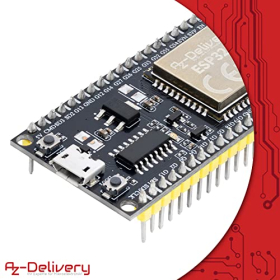 AZDelivery 5 x ESP32S NodeMCU module WLAN WiFi Dev Kit C плата разработки с CH340 (преемник ESP8266), совместимая с Arduino и вкл.