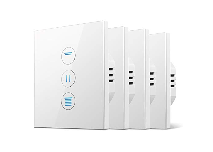 CURRYDOUBLE 5th generation roller shutter with Wi-Fi, timer, LED control, child lock, Alexa and Google compatible CURRYDOUBLE 5th generation roller shutter with Wi-Fi, timer, LED control, child lock, Alexa and Google compatible