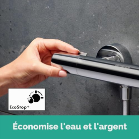 hansgrohe Ecostat Fine Thermostatic Shower Chrome 