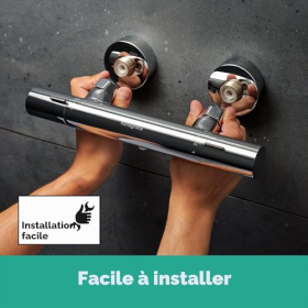 hansgrohe Ecostat Fine Thermostatic Shower Chrome 