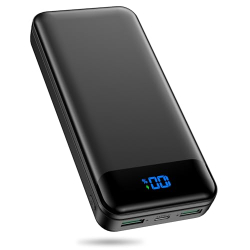 Enerwow Powerbank 27000 mAh, PD 30 W Powerbank Quick Charge