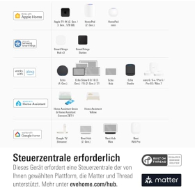 Termostato inteligente para radiador Eve Thermo de quinta generación: ahorra energía, compatible con Alexa y HomeKit.