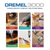 Dremel 3000 multi-tool, 130 W, 25 accessories, variable speed