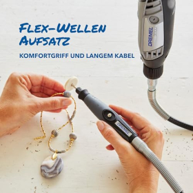 Dremel 3000 Multifunktionswerkzeug, 130 W, 25 Zubehör, variable Geschwindigkeit 