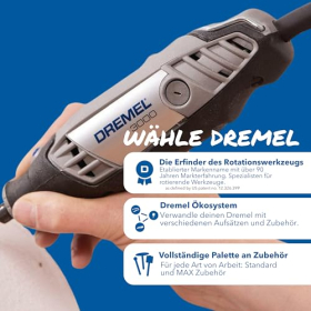 Dremel 3000 multi-tool, 130 W, 25 accessories, variable speed