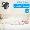 USB Rechargeable Table Fan 6.5", 3 Speed
