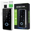 FTSTech door intercom with touchscreen and fingerprints