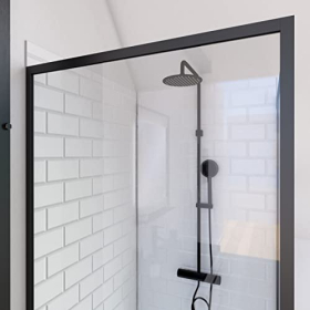 AURLANE FAC285 Wandrückführung, Mattschwarz