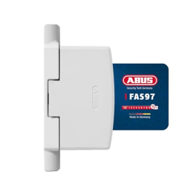 ABUS FAS97 Hinge Side Window Security White 