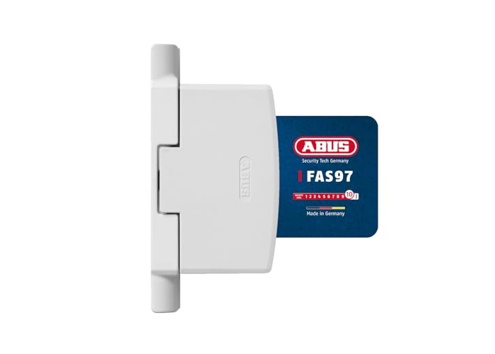 ABUS FAS97 Scharnierseitensicherung Fenstersicherung Weiß ABUS FAS97 Scharnierseitensicherung Fenstersicherung Weiß