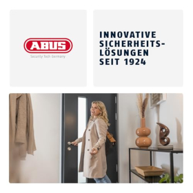 ABUS FAS97 Scharnierseitensicherung Fenstersicherung Weiß