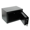Caja fuerte con código Burg Gärtner 35780 Favor S3 E – protección contra robo, negro, 200x310x200 mm