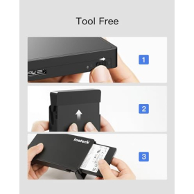 Корпус для жесткого диска Inateck 2,5 дюйма USB 3.0 с поддержкой UASP, модель FE2005