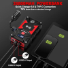 FNNEMGE Starthilfe-Powerbank, 6000 A Spitzenstrom, 12 V (alle Benziner und 10,0 l Diesel), Auto-Upgrade-Booster, mit USB-Quick-Charge 3.0