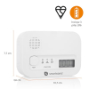 Smartwares carbon monoxide detector, 10-year sensor, display, test button