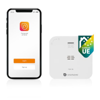 Smartwares CO Detektor – 85 dB, 10 Jahre Sensor, App Benachrichtigungen