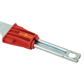 WOLF-Garten FKM Multi-Change Garden Scraper Cleaning Tool Head, Red, 29.5 x 4.5 x 1.9 cm