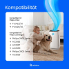 Philips replacement filter set for air purifiers with HEPA and activated carbon filters