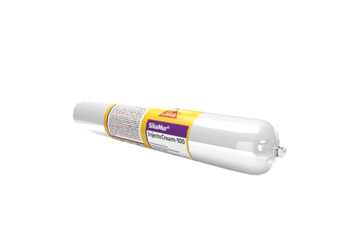 SikaMur InjectoCream 100 Moisture Barrier, Silane-Based Injection Cream 560 ml SikaMur InjectoCream 100 Moisture Barrier, Silane-Based Injection Cream 560 ml