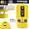 FR Security FR410Y Motorcycle Anti-Theft Device SRA, Alarm 120dB, Anti-Drill Protection