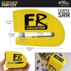 FR Security FR410Y Motorcycle Anti-Theft Device SRA, Alarm 120dB, Anti-Drill Protection