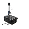 OASE UVC Filter Clarifier, black underwater filter for ponds up to 9m³, including 3 fountain accessories