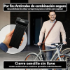 KOHLBURG bicycle lock, 110 cm, with combination lock and high-security tweezers.