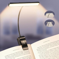 Gritin Gen 2 wiederaufladbare Leselampe mit 32 LEDs, 5 Lichtfarben, 5 Helligkeitsstufen und verstellbarem Lichtkegel