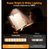Gritin Gen 2 wiederaufladbare Leselampe mit 32 LEDs, 5 Lichtfarben, 5 Helligkeitsstufen und verstellbarem Lichtkegel