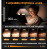 Gritin Gen 2 wiederaufladbare Leselampe mit 32 LEDs, 5 Lichtfarben, 5 Helligkeitsstufen und verstellbarem Lichtkegel