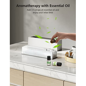 Ankrs Aroma Diffuser 200ml mit Flammeneffekt & Licht