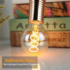 LED-Edison-Glühbirne E27 G80 4W, warmweiß, Retro-Design, Rauchglas, 3er-Set
