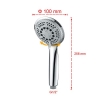 GRIFEMA G804 – Hand shower round 100mm, 3 jet modes, water saving function
