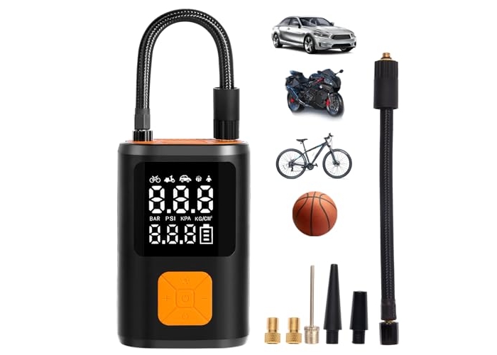 Venceco GA05 Pro 150PSI Портативный насос для накачивания шин, воздушный компрессор Venceco GA05 Pro 150PSI Портативный насос для накачивания шин, воздушный компрессор