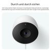Google Nest Cam Outdoor kabelgebunden 2. Gen – 2K Sicherheitskamera, Weiß