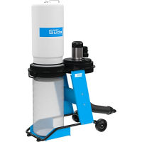 Güde GAA 65.1 Absauganlage, 550 W, 1150 m³/h, 65 L, Mobil, 2 m Schlauch
