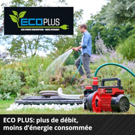 Садовий насос Einhell GC-GP 6050 ECO PLUS, 5000 л/год, висота подачі 40 м