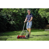 Einhell GC-HM 400 Handrasenmäher (bis 250 m², 40 cm Schnittbreite, kugelgelagerte Mähspindel mit 5 Stahlmessern, 4-stufige Schnitthöhenverstellung 13-37 mm, 27 L Fangkorb)