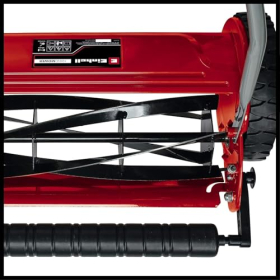 Ручная газонокосилка Einhell GC-HM 400 до 250 м², ширина кошения 40 см, шарикоподшипниковый вал с 5 стальными ножами
