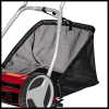 Einhell GC-HM 400 Handrasenmäher (bis 250 m², 40 cm Schnittbreite, kugelgelagerte Mähspindel mit 5 Stahlmessern, 4-stufige Schnitthöhenverstellung 13-37 mm, 27 L Fangkorb)