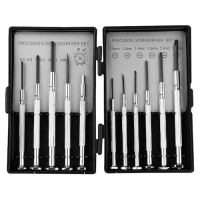 GeekerChip Precision Screwdriver Set, Magnetic Tips, for Glasses & Watches