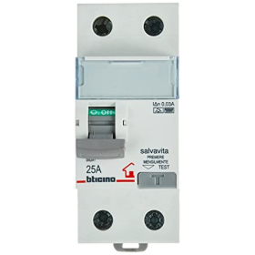 Автоматичний вимикач диференційного струму Bticino GC723F25 Puro