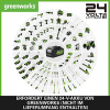 Greenworks GD24JS Akku-Stichsäge mit verstellbarer Bodenplatte