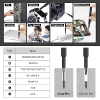 VCELINK precision screwdriver set with S2 long bits, 20 in 1 mini screwdriver set magnetic, Torx Phillips with tweezers, repair tool set for iPhone, Mac, PS4, laptop, switch, watch