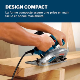 Bosch Professional GKS 190 handheld circular saw – 1400 W, 190 mm saw blade, precise cuts
