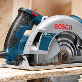 Bosch Professional GKS 190 handheld circular saw – 1400 W, 190 mm saw blade, precise cuts