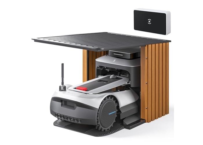 ECOVACS GOAT G1-2000 Robotic Lawnmower, Garage, No Boundary Wire, AIVI, 16 Zones ECOVACS GOAT G1-2000 Robotic Lawnmower, Garage, No Boundary Wire, AIVI, 16 Zones