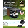 ECOVACS GOAT G1-2000 Robotic Lawnmower, Garage, No Boundary Wire, AIVI, 16 Zones