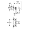 GROHE BauLoop 23340000 Waschtischarmatur Chrom
