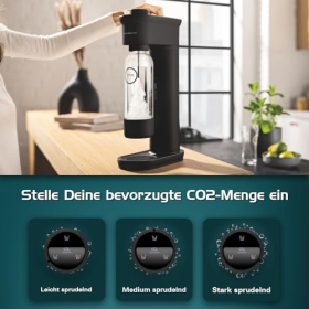 Стартовий набір газогенератора GROHE Blue Fizz, 3 рівні для газованих вод, без балона з CO2